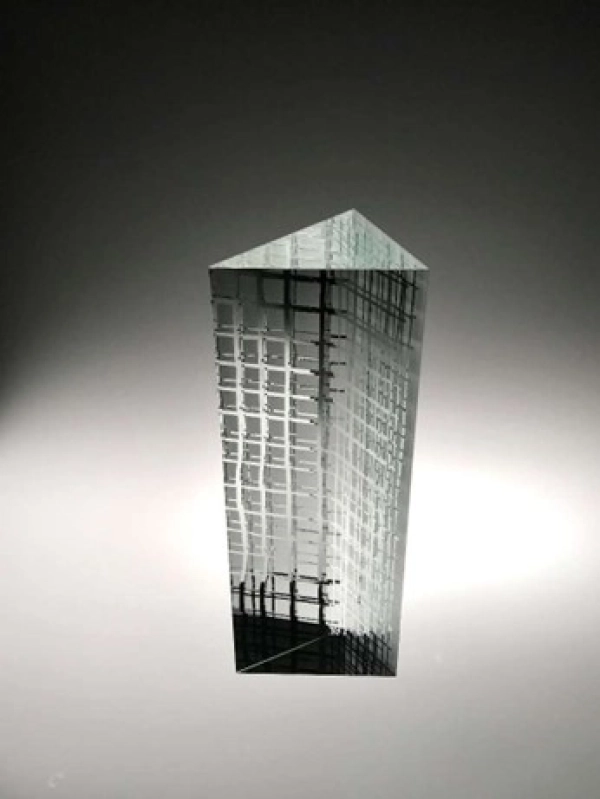 Mirror Tower - silver