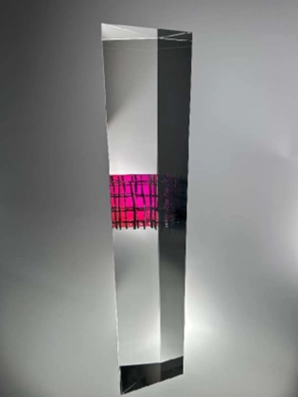 Violet mirror tower